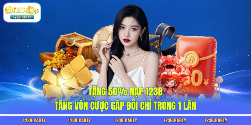tặng 50% nạp